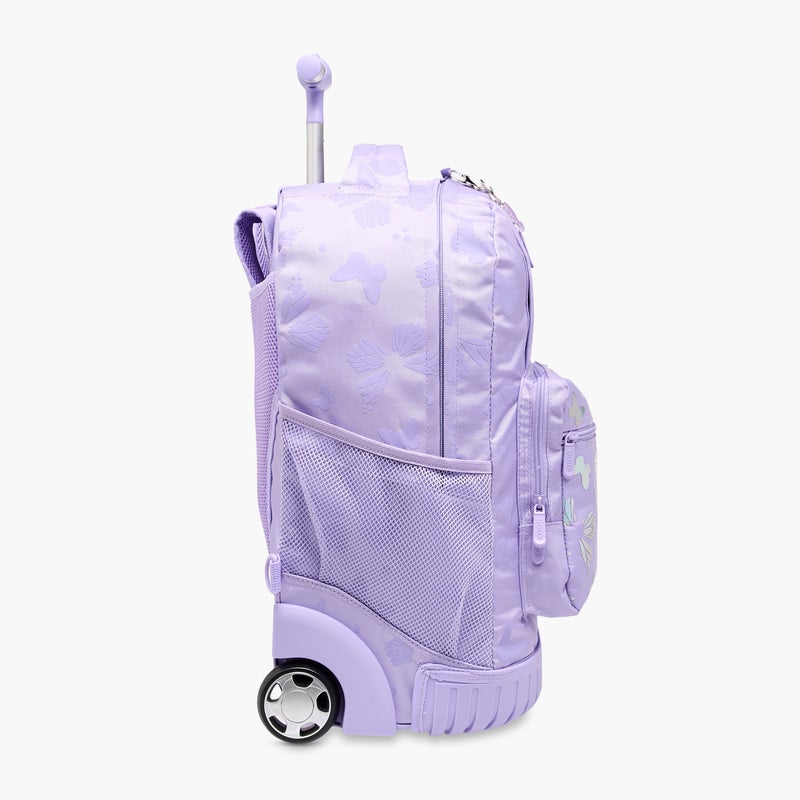 sami_studio 17 Inch Trolley-Butterfly-Collection-2 Cmprt With Zip- (Polyester ) Multicolor \ 43X28X13 - Image 5